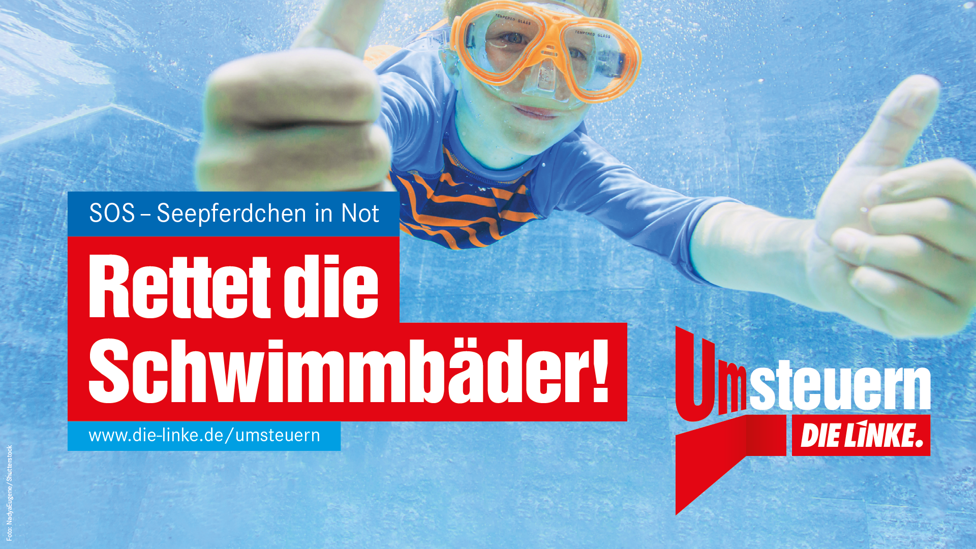 SOS–Seepferdchen in Not - Rettet die Schwimmbäder!