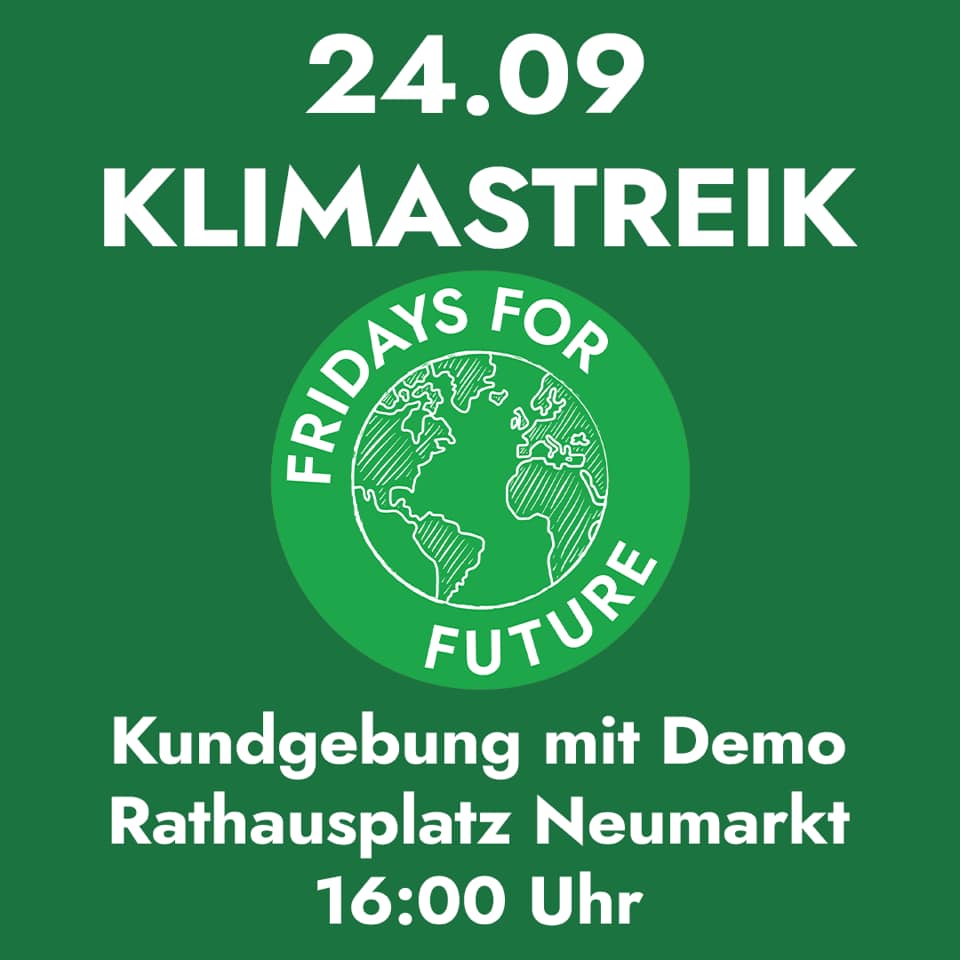 Klimastreik am 24.09!