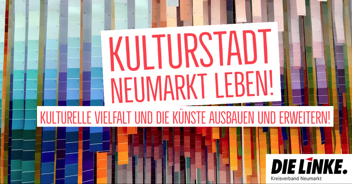 Kulturstadt Neumarkt beleben