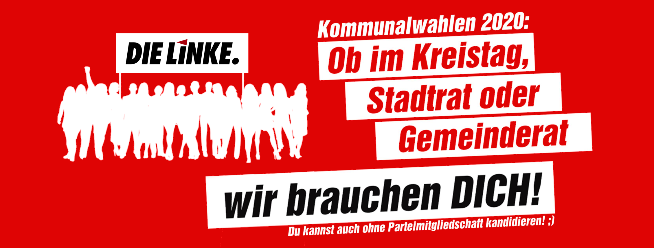 Wir brauchen dich